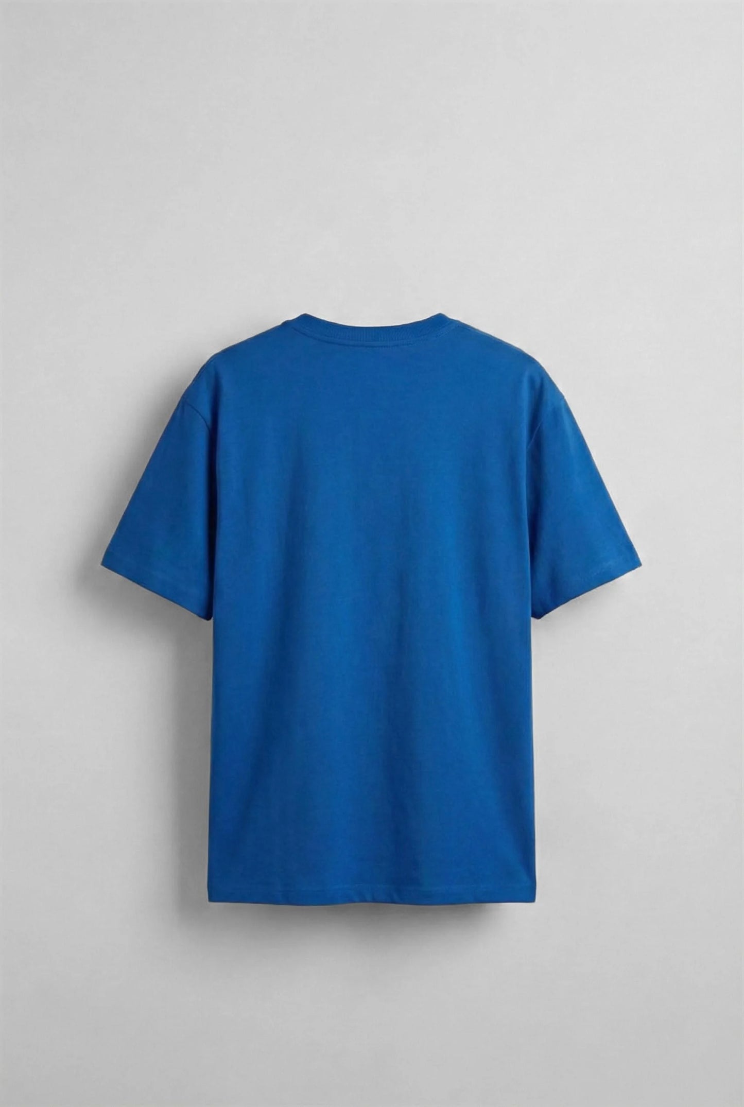 Men's Oversize Basic T-Shirt Blue