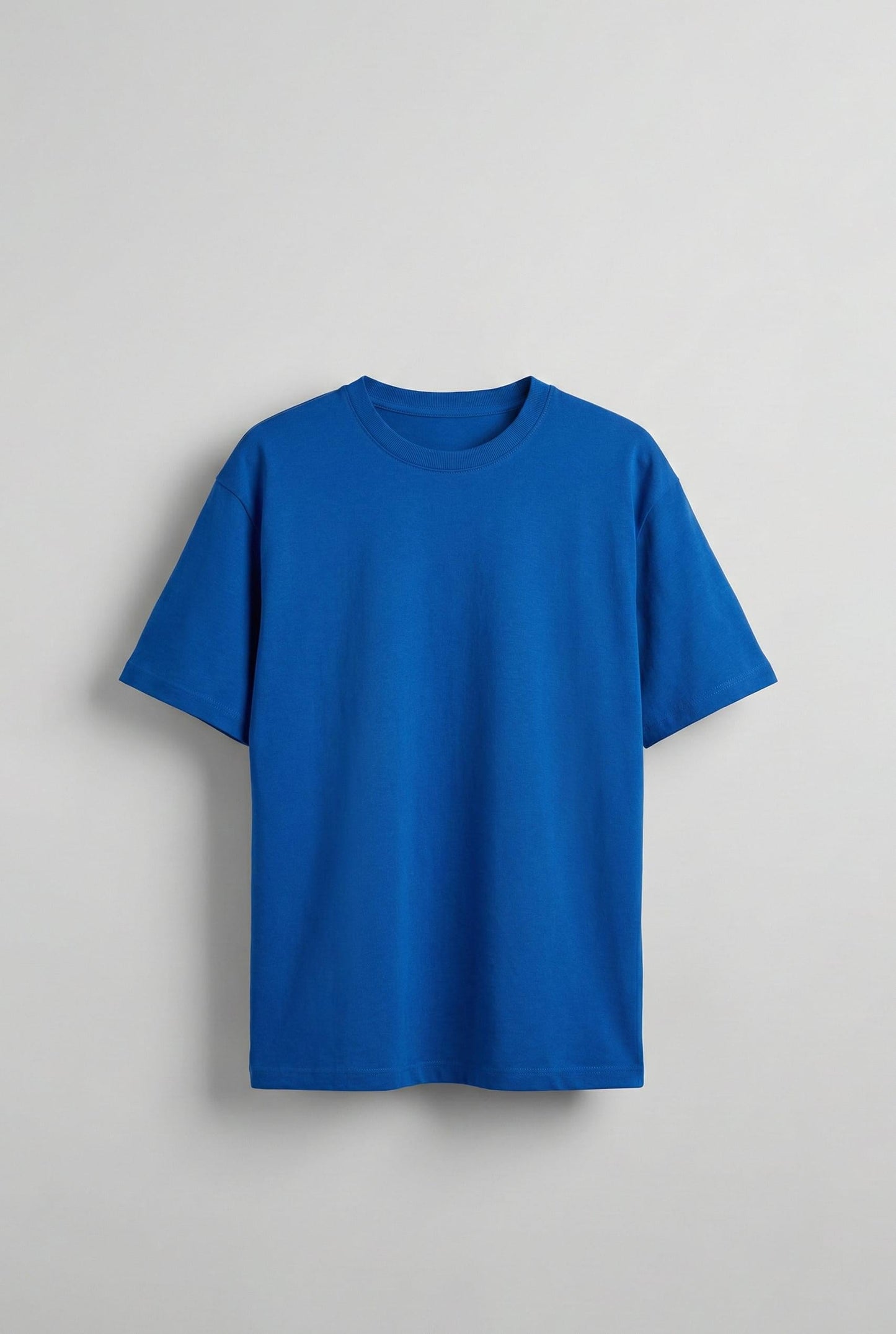 Men's Oversize Basic T-Shirt Blue
